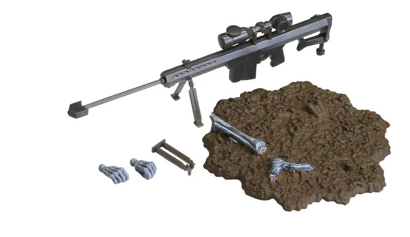 カプセルQキャラクターズ アーマード・アクション・スカル 戦え! ドクロマン「骸骨アメリカ兵DEVGRU（デブグル）」−武器編 ラインナップ 4