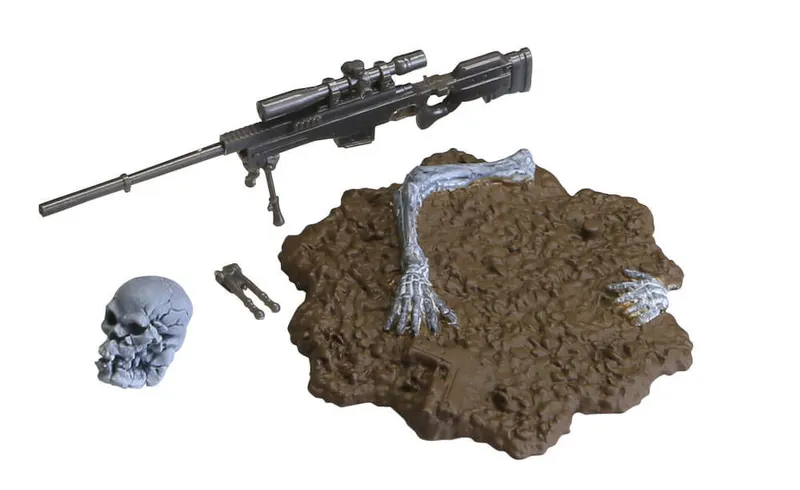 カプセルQキャラクターズ アーマード・アクション・スカル 戦え! ドクロマン「骸骨アメリカ兵DEVGRU（デブグル）」−武器編 ラインナップ 6