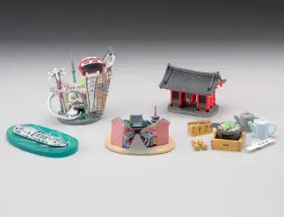 浅草フィギュアみやげ 1回/500円の画像