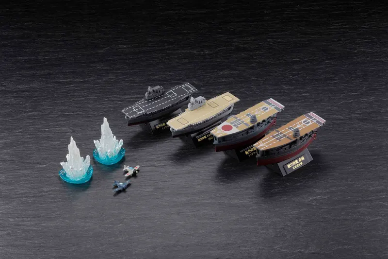 カプセルQミュージアム ワールドシップデフォルメ5 ミッドウェー海戦編 1個400円 ラインナップ 2