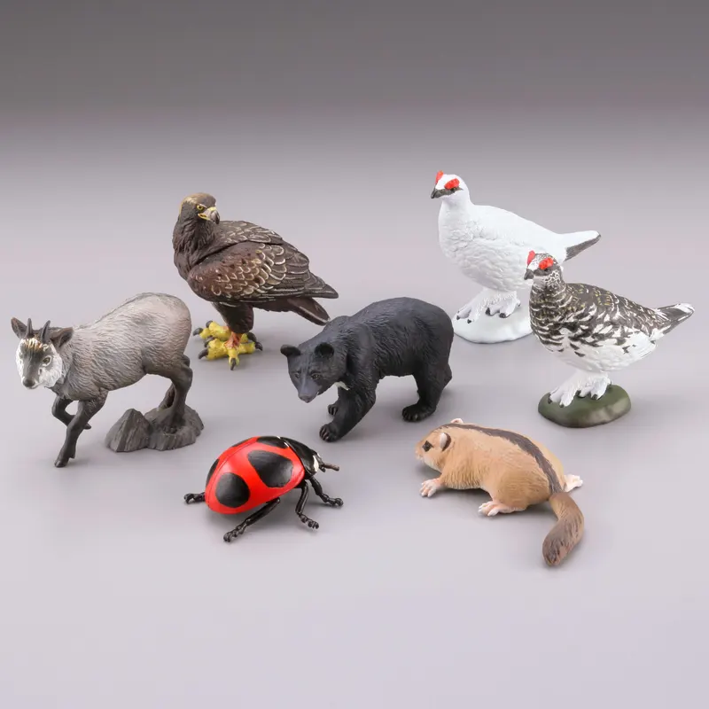 カプセルQミュージアム 日本の動物コレクション8 日本アルプス/雷鳥が棲む岳 ラインナップ 2