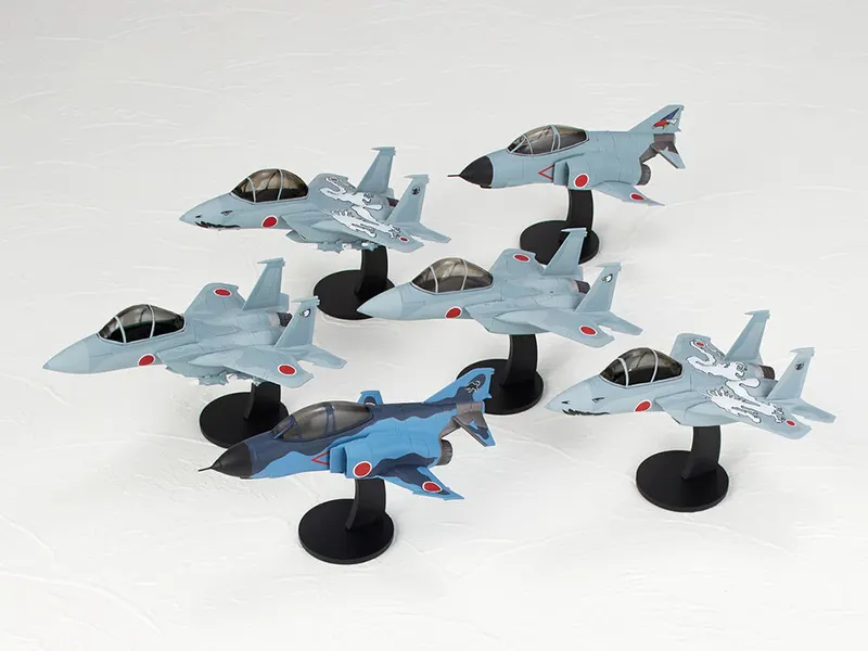 【カプセルエース】デフォルメエアクラフト Vol.1 F-15J/DJ・F-4EJ改 ラインナップ 2