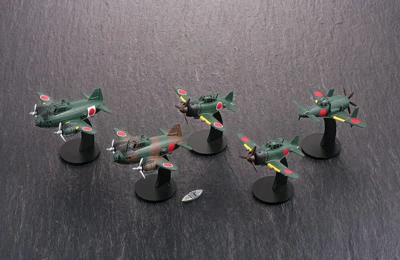 カプセルQミュージアム ワールドウィングスデフォルメ Vol.2「日本海軍機編」 ラインナップ 2