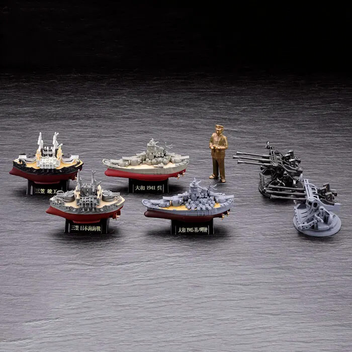 ワールドシップデフォルメ第4弾「連合艦隊旗艦-大和・三笠-編」 1個400円 ラインナップ 3