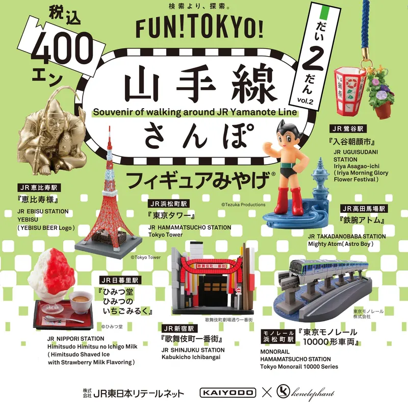 山手線さんぽフィギュアみやげ 第2弾 / YAMANOTESEN SANPO2 FIGURE MIYAGE(画像)