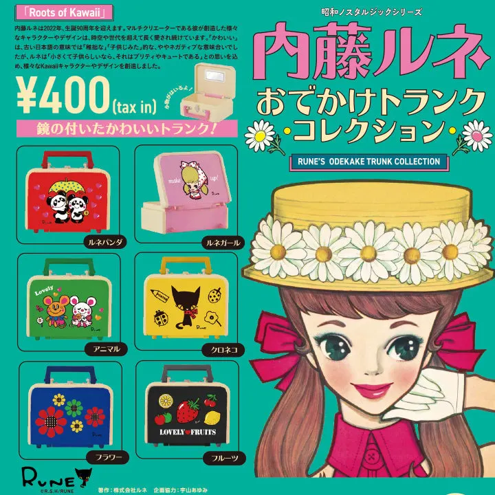 内藤ルネ おでかけトランクコレクション(画像)