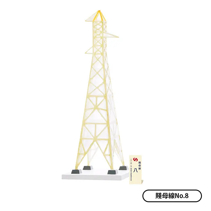 関西電力送配電(株)公認 鉄塔ミニチュアコレクション ラインナップ 3