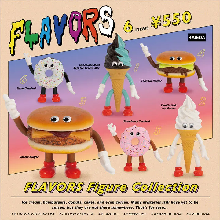 FLAVORS フィギュアコレクション(画像)