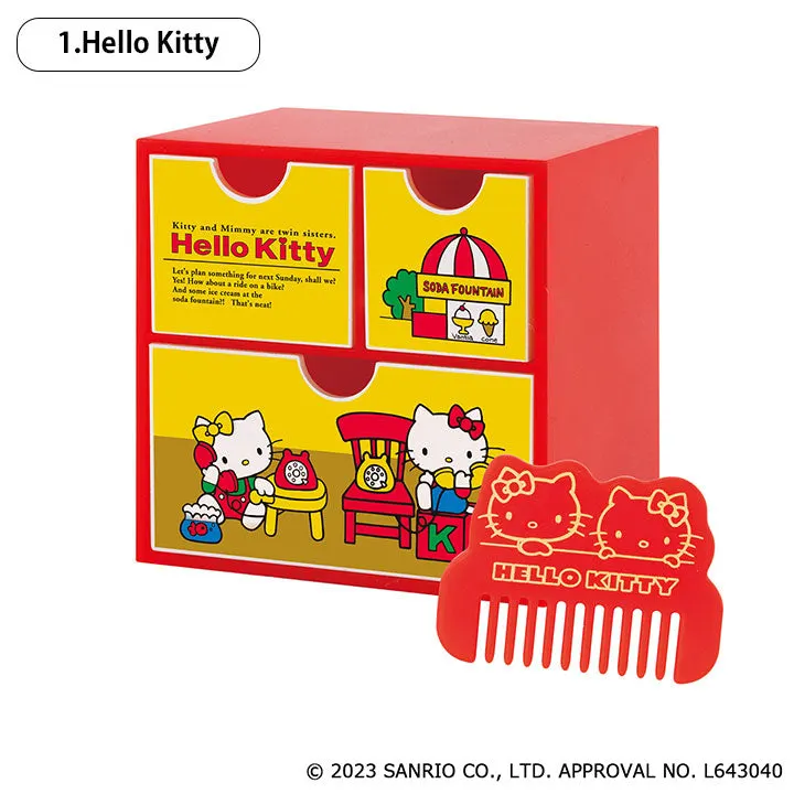 サンリオキャラクターズ ミニチェスト カプセル ラインナップ 2