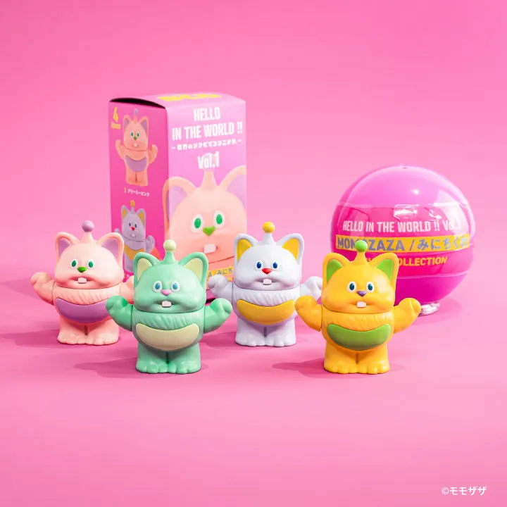 HELLO IN THE WORLD !! Vol.1 MOMOZAZA / みにちくわ フィギュアコレクション ラインナップ 3