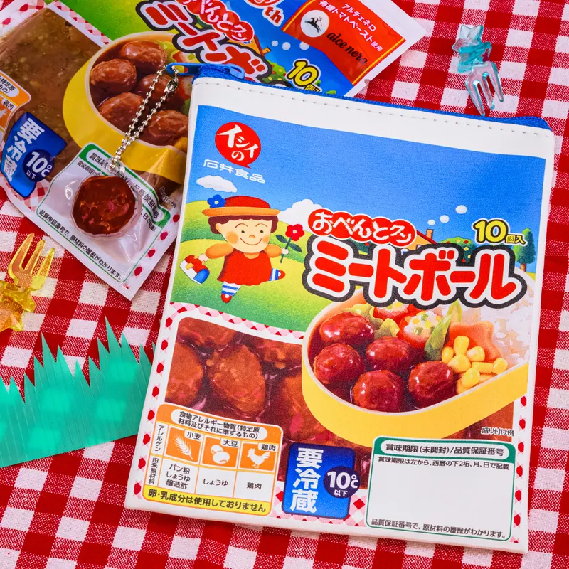 イシイのおべんとクン ミートボール ポーチコレクション ラインナップ 5