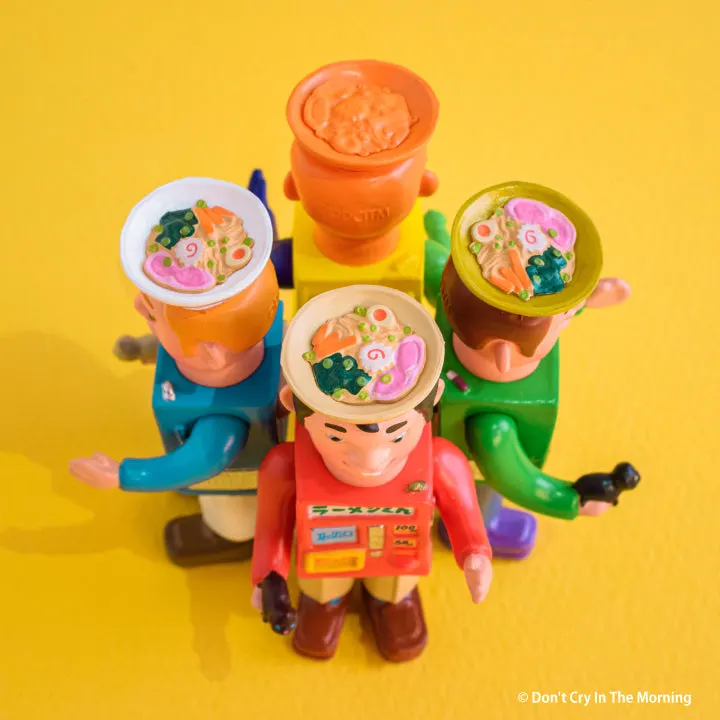 HELLO IN THE WORLD !! Vol.3 Don't Cry In The Morning/ラーメンくん フィギュアコレクション ラインナップ 4