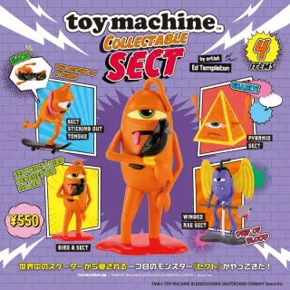TOY MACHINE コレクタブル セクトの画像