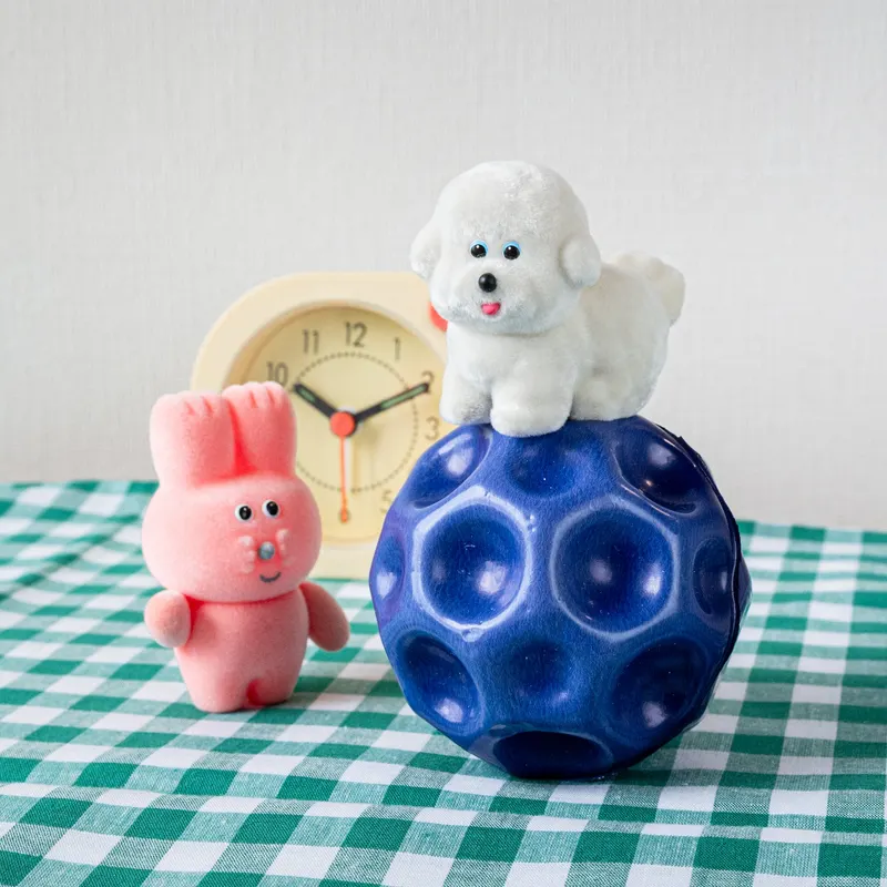 むにゅ家の「けむちゃん」フロッキーフィギュア ラインナップ 4