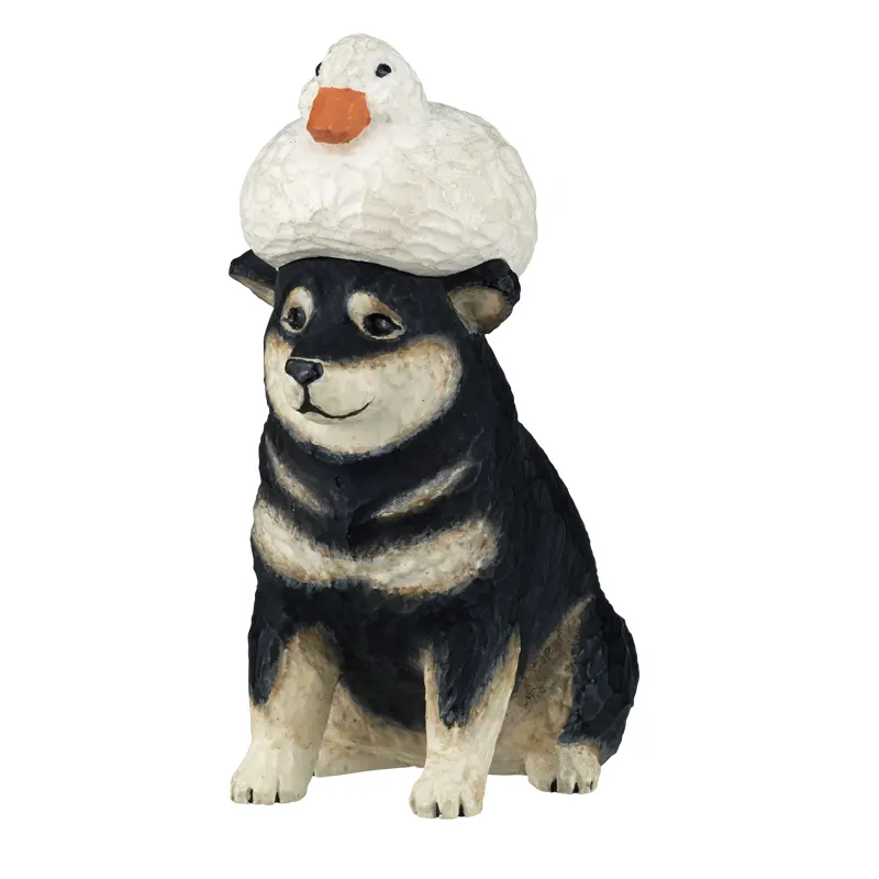 あかねの木彫り アヒルと犬 ラインナップ 3
