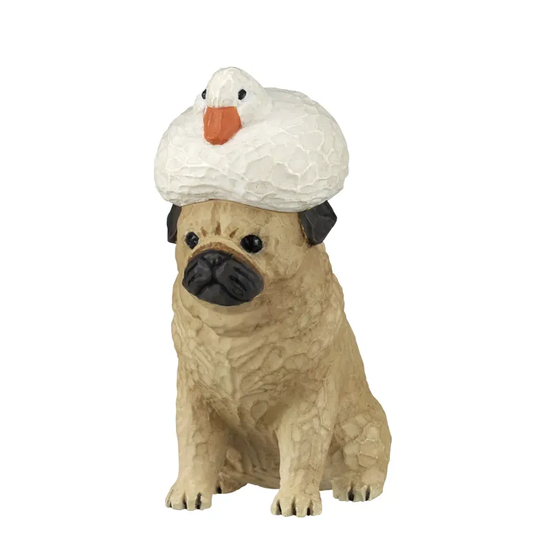 あかねの木彫り アヒルと犬 ラインナップ 4