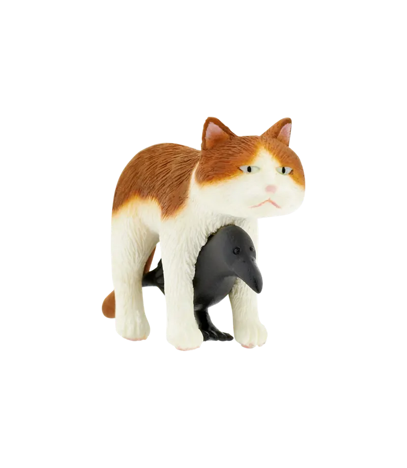 なかよし動物シリーズ 猫とカラス ラインナップ 2