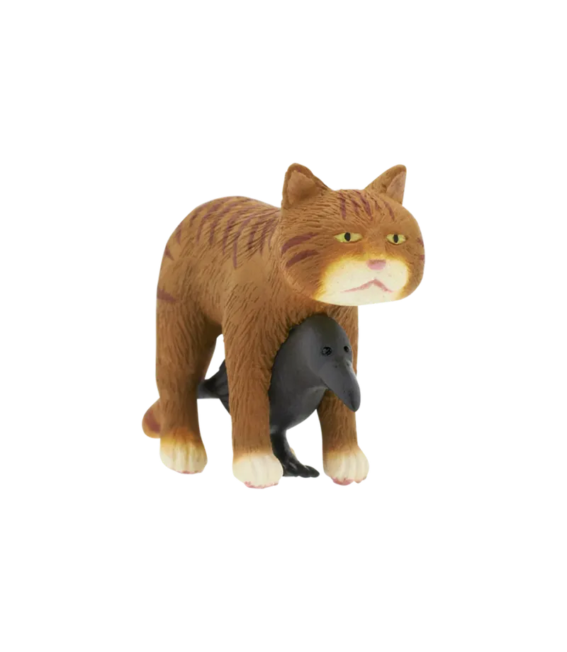 なかよし動物シリーズ 猫とカラス ラインナップ 3
