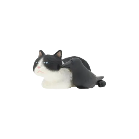 なかよし動物シリーズ 猫とカラス ラインナップ 5