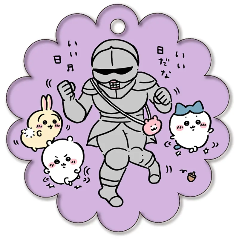 ちいかわ アクリルキーホルダー6 くりまんじゅうとシーサー