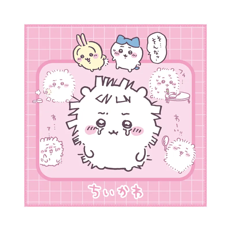 ちいかわ マルチタオル なっちゃったの!!?散切り頭!!!