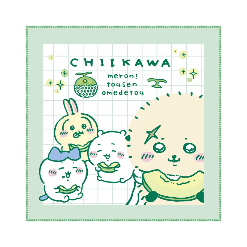ちいかわ マルチタオル2 ちいかわ&モモンガ