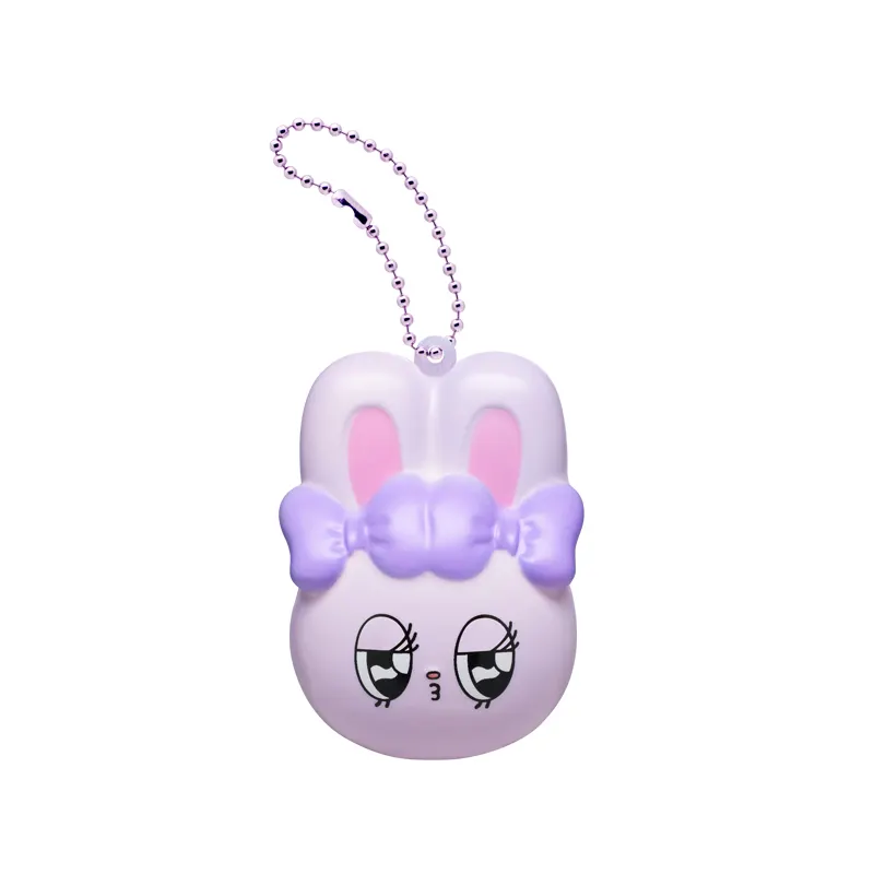 EstherBunny おかおのスクイーズ LAVENDER BUNNY A