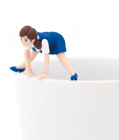 コップのフチ子 ネイビー ラインナップ 6