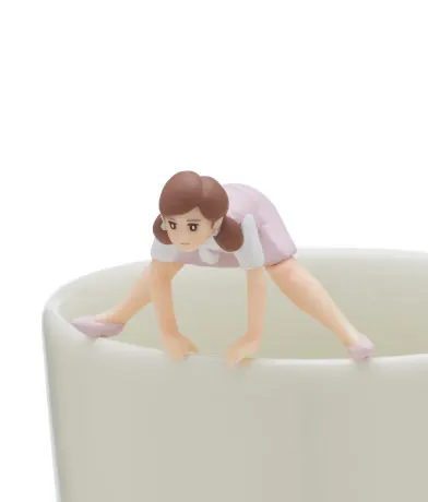 コップのフチ子 パステル ラインナップ 5