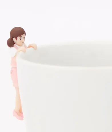 コップのフチ子 ピーチ ラインナップ 3