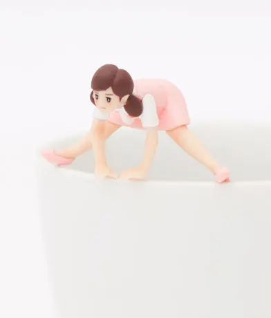 コップのフチ子 ピーチ ラインナップ 6