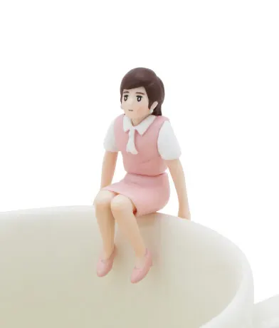 コップのフチ子３ ピーチ ラインナップ 6