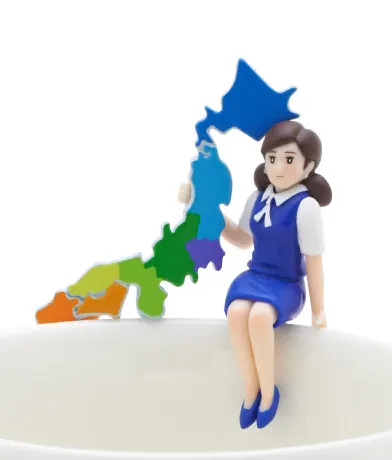 コップのフチ子 JAPAN 彩 ラインナップ 6