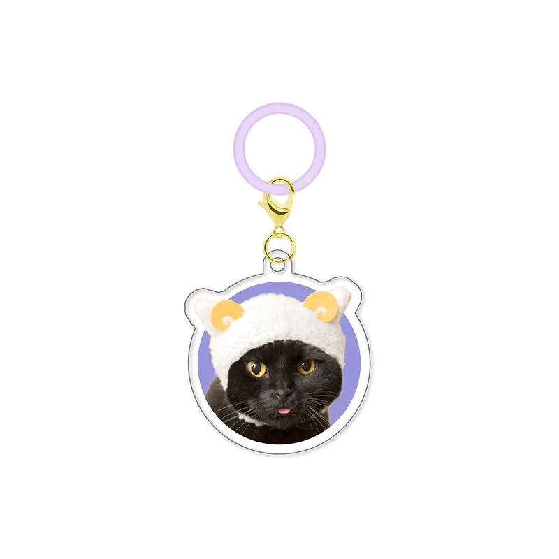 かわいい かわいい ねこのかぶりもの アクリルチャーム ラインナップ 3