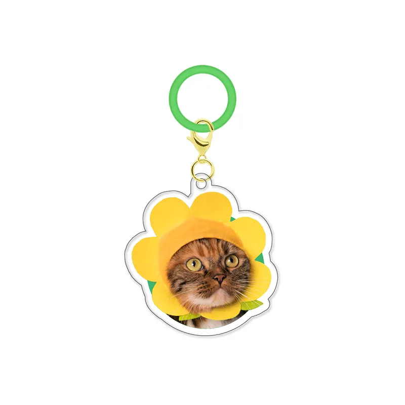 かわいい かわいい ねこのかぶりもの アクリルチャーム ラインナップ 9