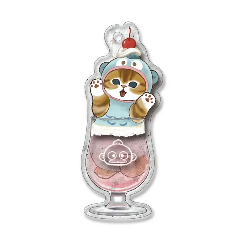 mofusand×サンリオキャラクターズ ソーダ アクリルキーホルダー ラインナップ 7