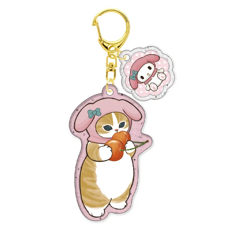 mofusand×サンリオキャラクターズ フルーツアクリルキーホルダー ラインナップ 3