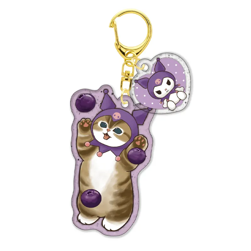 mofusand×サンリオキャラクターズ フルーツアクリルキーホルダー ラインナップ 5