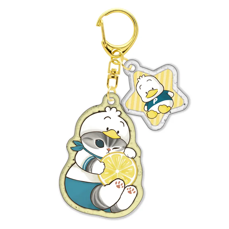 mofusand×サンリオキャラクターズ フルーツアクリルキーホルダー ラインナップ 6
