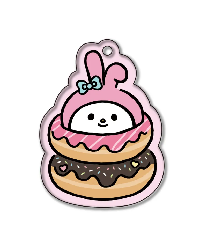 ナガノ×サンリオキャラクターズ もぐもぐアクリルキーホルダー ラインナップ 5