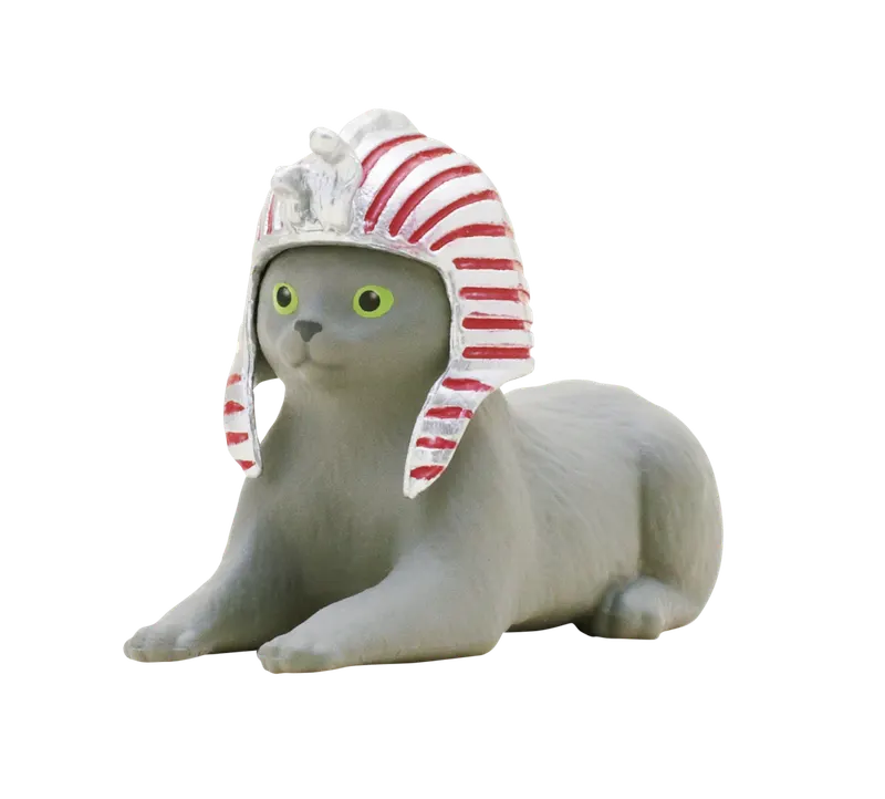 かわいい かわいい ねこファラオフィギュア ラインナップ 4