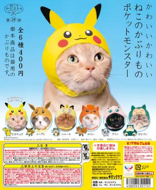かわいい かわいい ねこのかぶりもの ポケットモンスターの画像