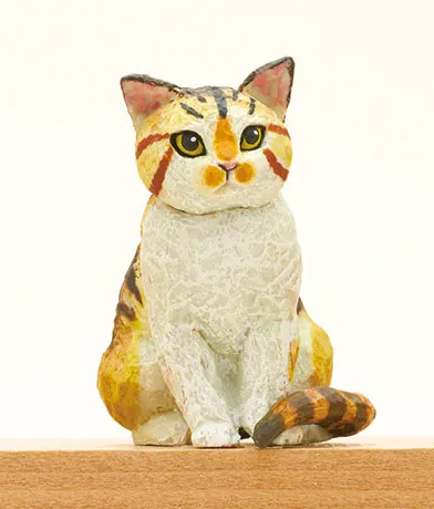 AIP はしもとみお 猫の彫刻 ラインナップ 2