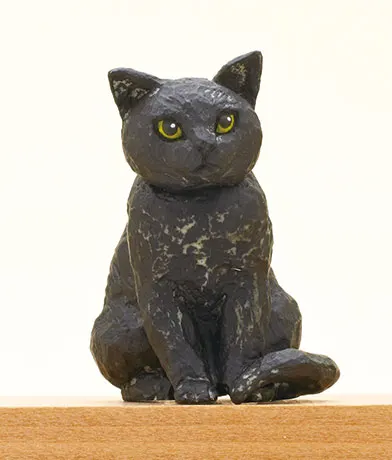 AIP はしもとみお 猫の彫刻 ラインナップ 3