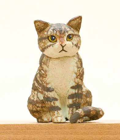 AIP はしもとみお 猫の彫刻 ラインナップ 4