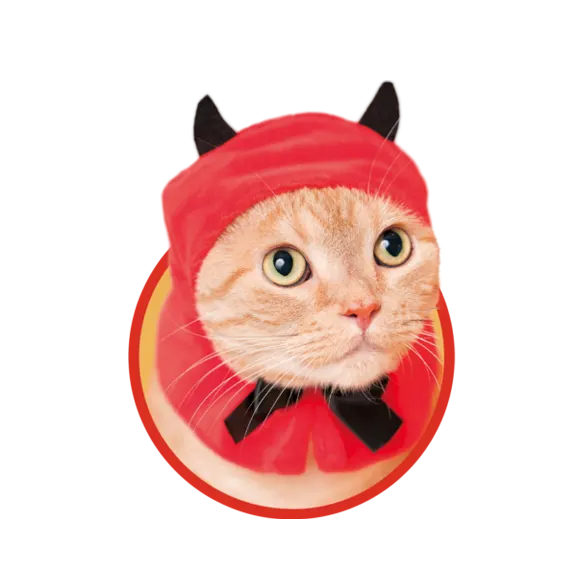 かわいい かわいい ねこハロウィンちゃん 〜パーティーカラー〜 ラインナップ 3