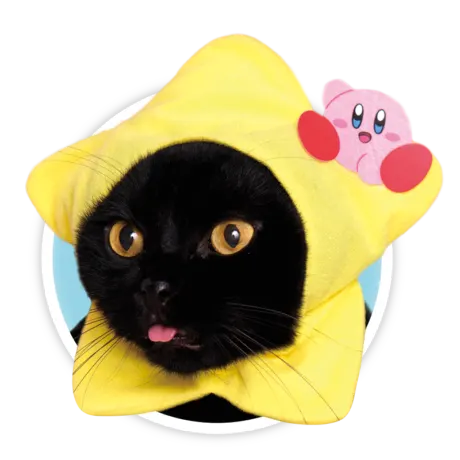 かわいい かわいい ねこのかぶりもの 星のカービィ ラインナップ 5