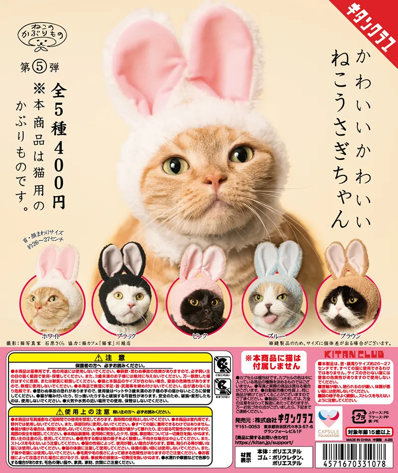かわいい かわいい ねこうさぎちゃん(画像)