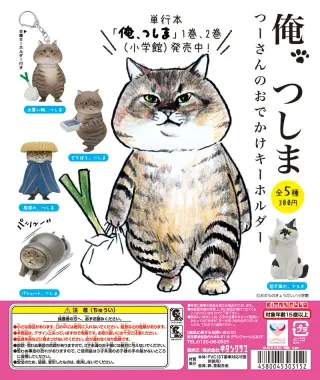 「俺、つしま」つーさんのおでかけキーホルダーの画像