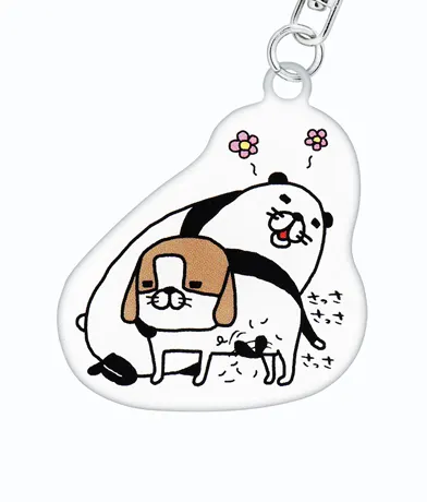 パンダと犬 メタルキーホルダー ラインナップ 2